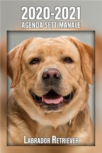 2020-2021 Agenda Settimanale Labrador Retriever