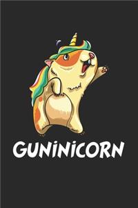 Einhorn Meerschweinchen Notizbuch