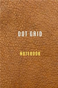 Dot Grid Notebook, Dot Grid Book journal - 6 X 9, 105 pages,