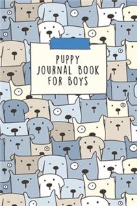 Puppy Journal Book For Boys