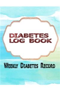 Small Diabetic Log Book