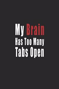 My Brain Has Too Many Tabs Open Journal