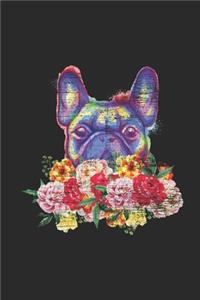French Bulldog Flowers