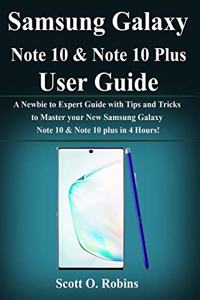 Samsung Galaxy Note 10 & Note 10 Plus User Guide