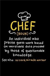 Chef Notebook Chef Definition