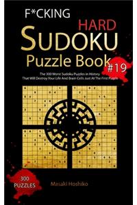 F*cking Hard Sudoku Puzzle Book #19