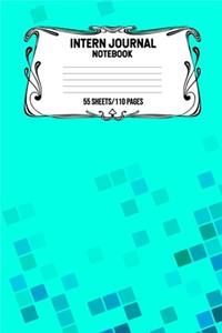 Intern Journal Notebook 55 Sheets/110 Pages