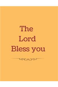 The Lord Bless you Notebook