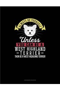 Always Be Yourself Unless You Can Be A West Highland Terrier Then Be A West Highland Terrier