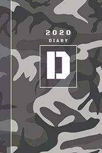 Personalised 2020 Diary Week To View Planner