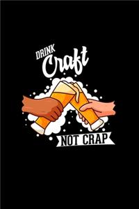 Drink craft not crap