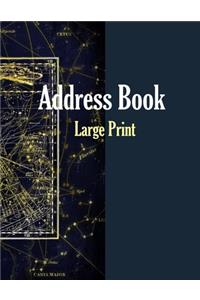 Address Book Large Print.