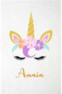 Amaia A5 Lined Notebook 110 Pages