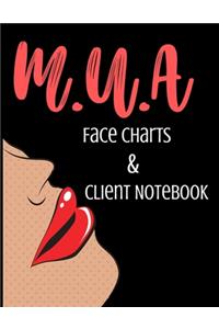 M.U.A Face Charts & Client Notes - Makeup Sketchbook