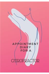 Appointment Diary for a Chiropractor