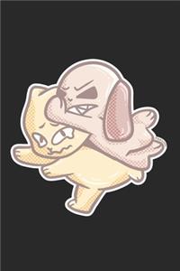 Fighting Cat Notebook
