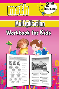 2nd Grade Math Multiplication Workbook for Kids