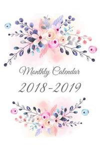 Monthly Calendar 2018-2019