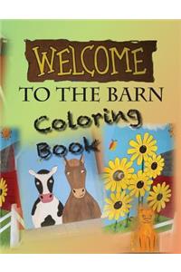 Welcome To The Barn Coloring Book