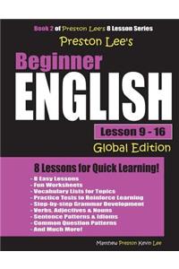Preston Lee's Beginner English Lesson 9 - 16 Global Edition