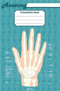 Anatomy composition book
