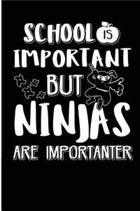 School Is Important But Ninjas Are Importanter