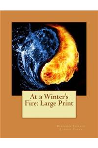 At a Winter's Fire