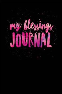 My Blessings Journal