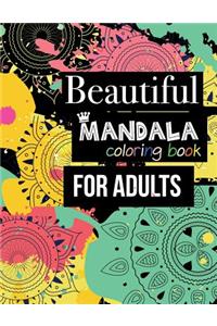 Flower Mandala Coloring Books for Adults