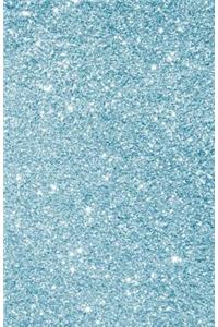 Glitter Notebook Light Blue