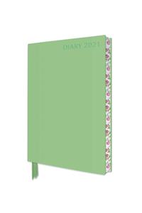 Pale Mint Green Artisan A5 Diary 2021