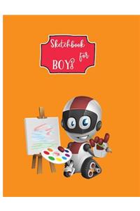Sketchbook For Boys