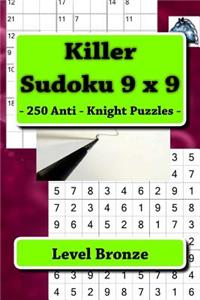 Killer Sudoku 9 X 9 - 250 Anti - Knight Puzzles - Level Bronze