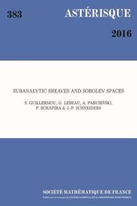 Subanalytic Sheaves and Sobolev Spaces