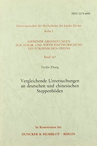 Vergleichende Untersuchungen an Deutschen Und Chinesischen Steppenboden