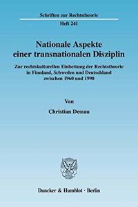 Nationale Aspekte Einer Transnationalen Disziplin