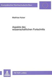 Aspekte Des Wissenschaftlichen Fortschritts