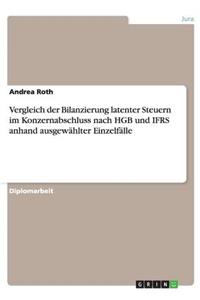 Vergleich der Bilanzierung latenter Steuern im Konzernabschluss nach HGB und IFRS anhand ausgewählter Einzelfälle