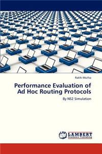 Performance Evaluation of Ad Hoc Routing Protocols