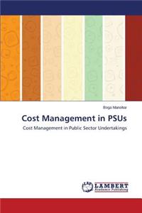 Cost Management in PSUs