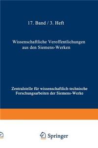 Wissenschaftliche Veröffentlichungen aus den Siemens-Werken