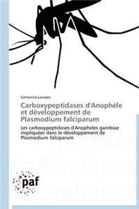 Carboxypeptidases d'Anophèle Et Développement de Plasmodium Falciparum