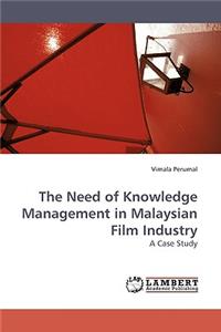 Need of Knowledge Management in Malaysian Film Industry