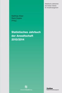 Statistisches Jahrbuch Der Anwaltschaft 2013/2014