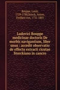Ludovici Rouppe medicinae doctoris De morbis navigantium, liber unus
