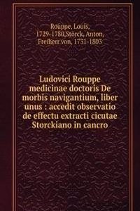 Ludovici Rouppe medicinae doctoris De morbis navigantium, liber unus