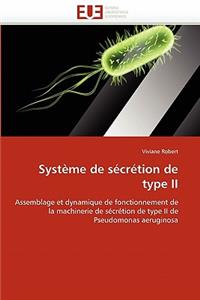 Système de Sécrétion de Type II