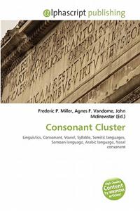 Consonant Cluster