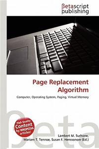 Page Replacement Algorithm