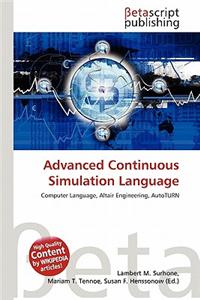 Advanced Continuous Simulation Language